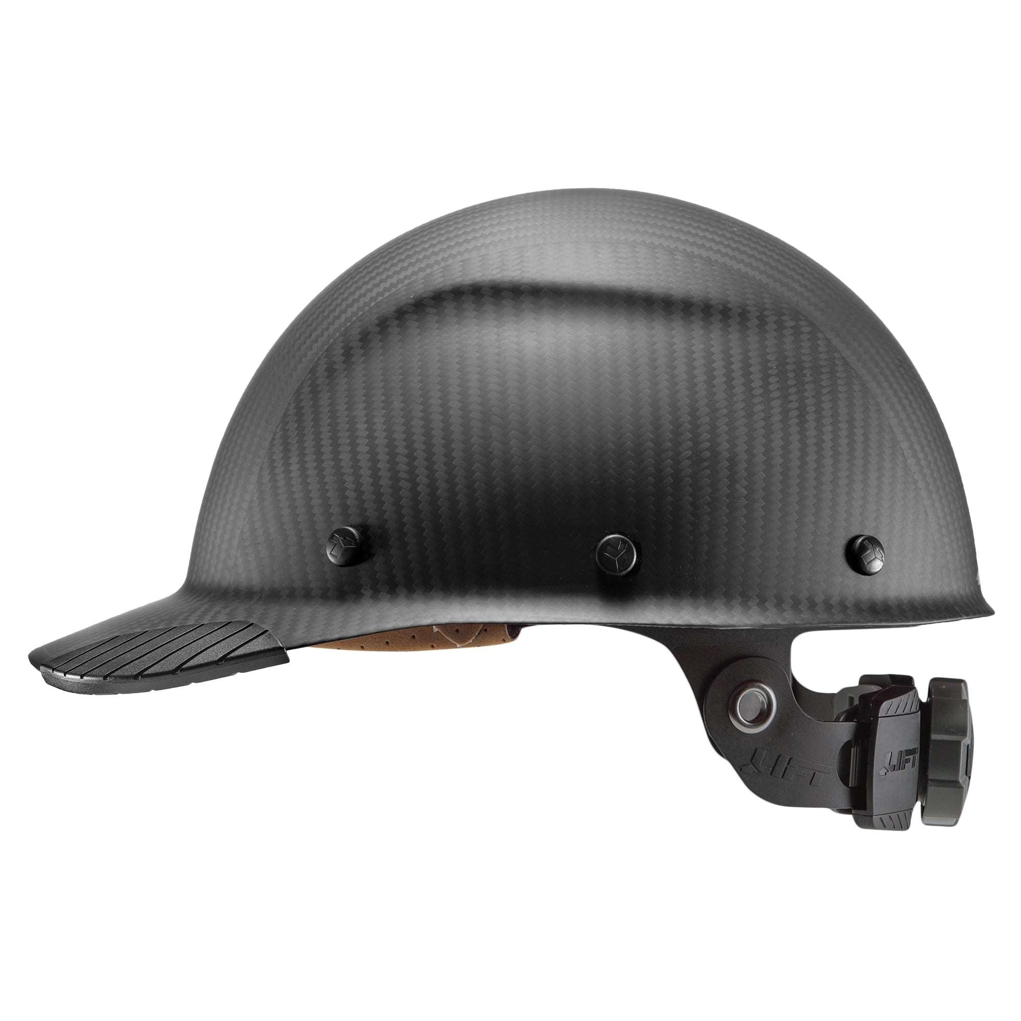 LIFT Safety DAX Carbon Fiber Cap Style Hard Hat | ANSI Type I Class C | EN 397 | Gloss & Matte