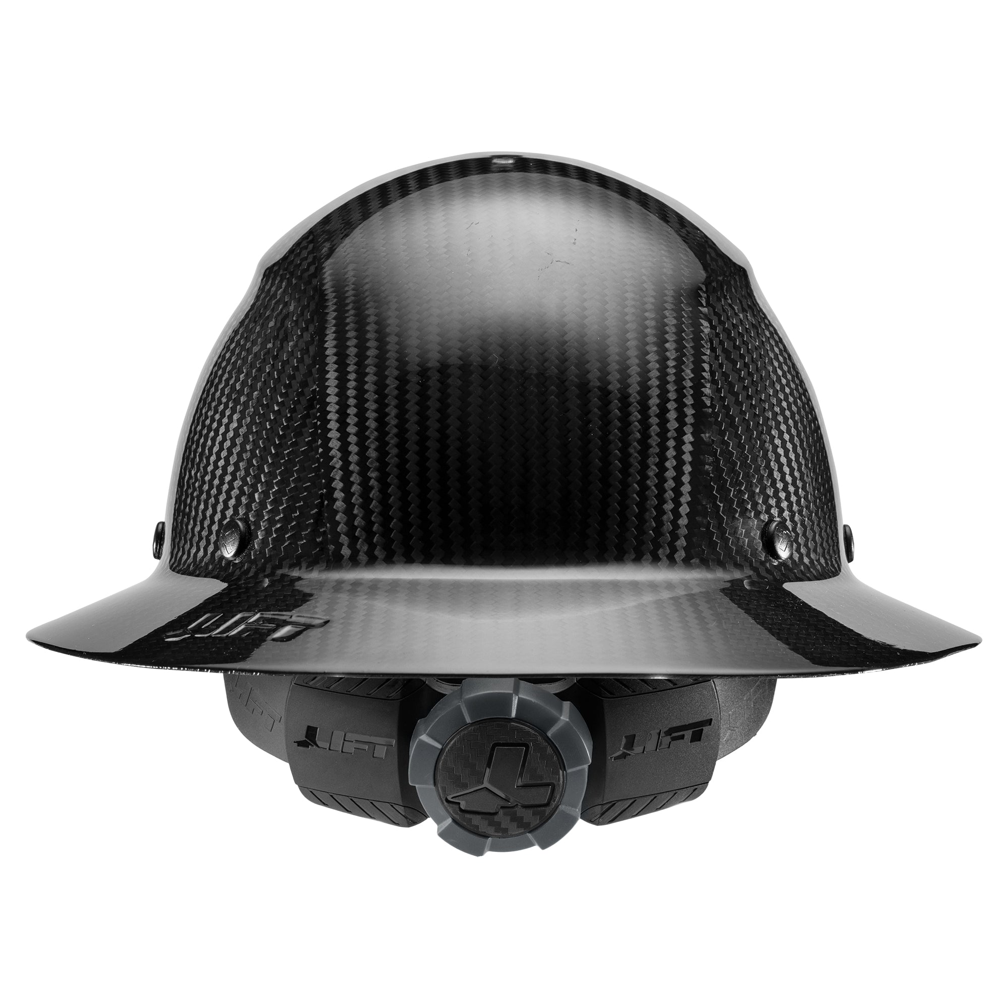 LIFT Safety DAX Carbon Fiber Full Brim Hard Hat | ANSI Type I Class C | EN 397 | Gloss & Matte