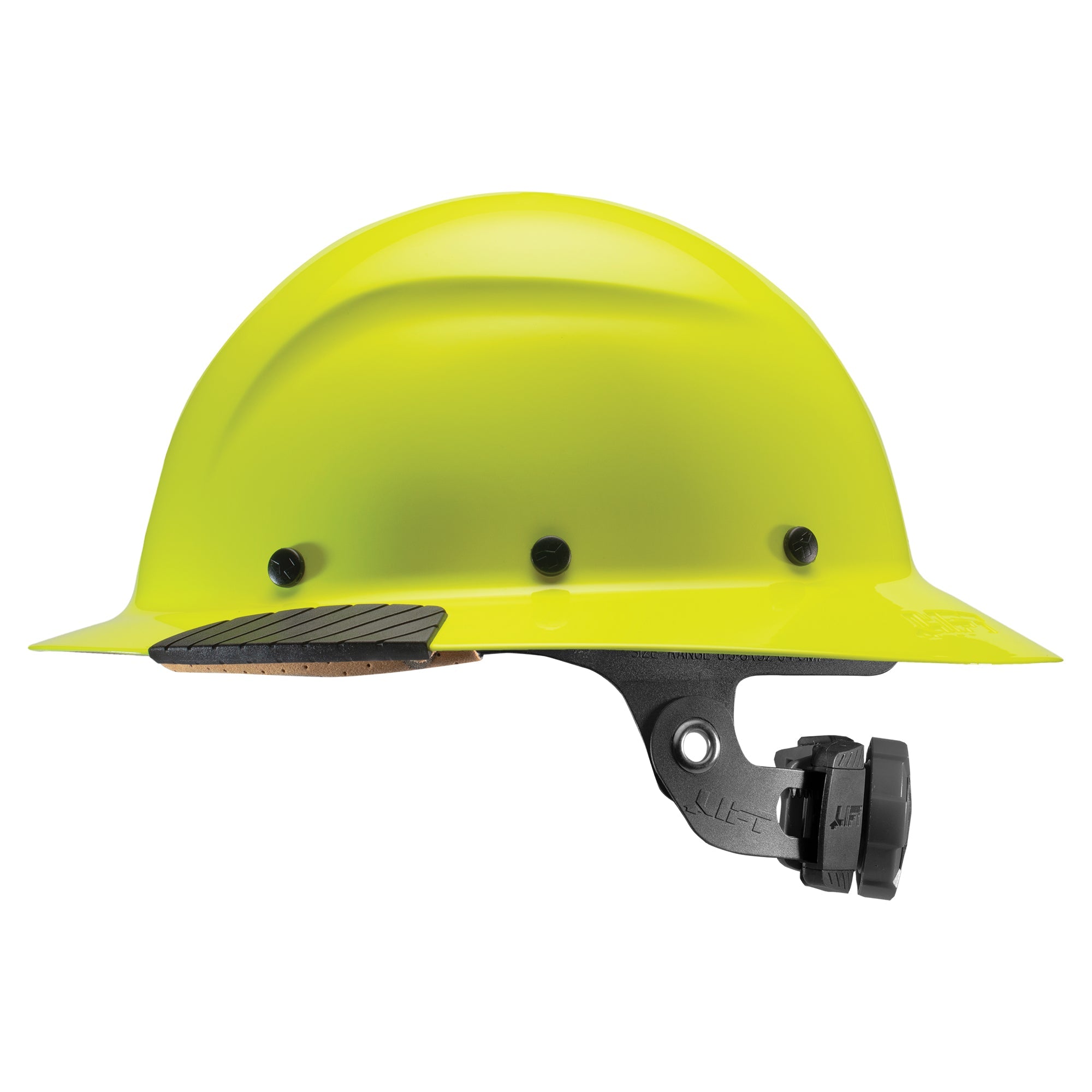 LIFT Safety DAX Full Brim Hard Hat Hi-Viz | ANSI Type I Class G | EN 397 | Yellow & Orange