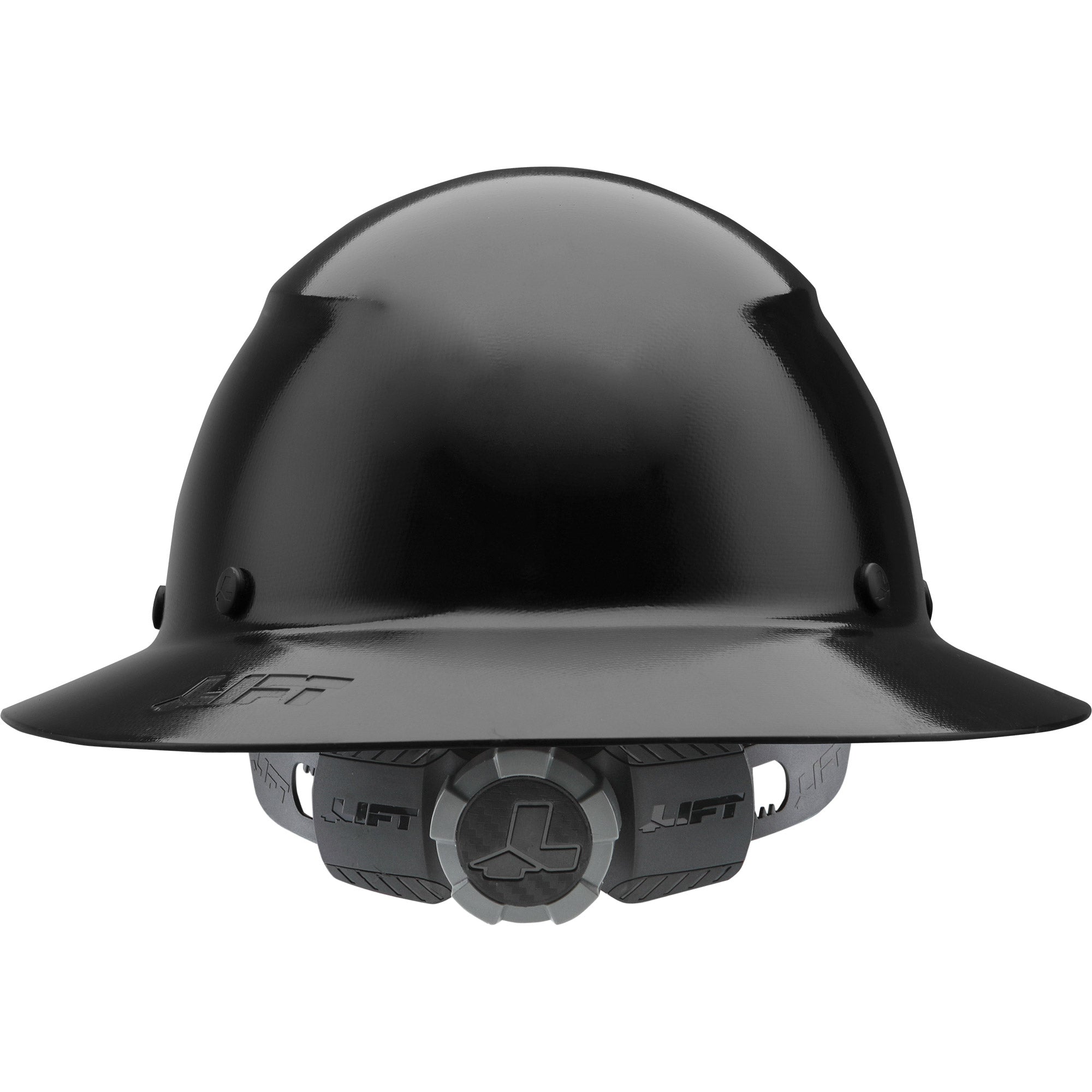 LIFT Safety DAX Full Brim Hard Hat | CSA Z94.1-15 | ANSI Type I Class G | EN 397 | Black