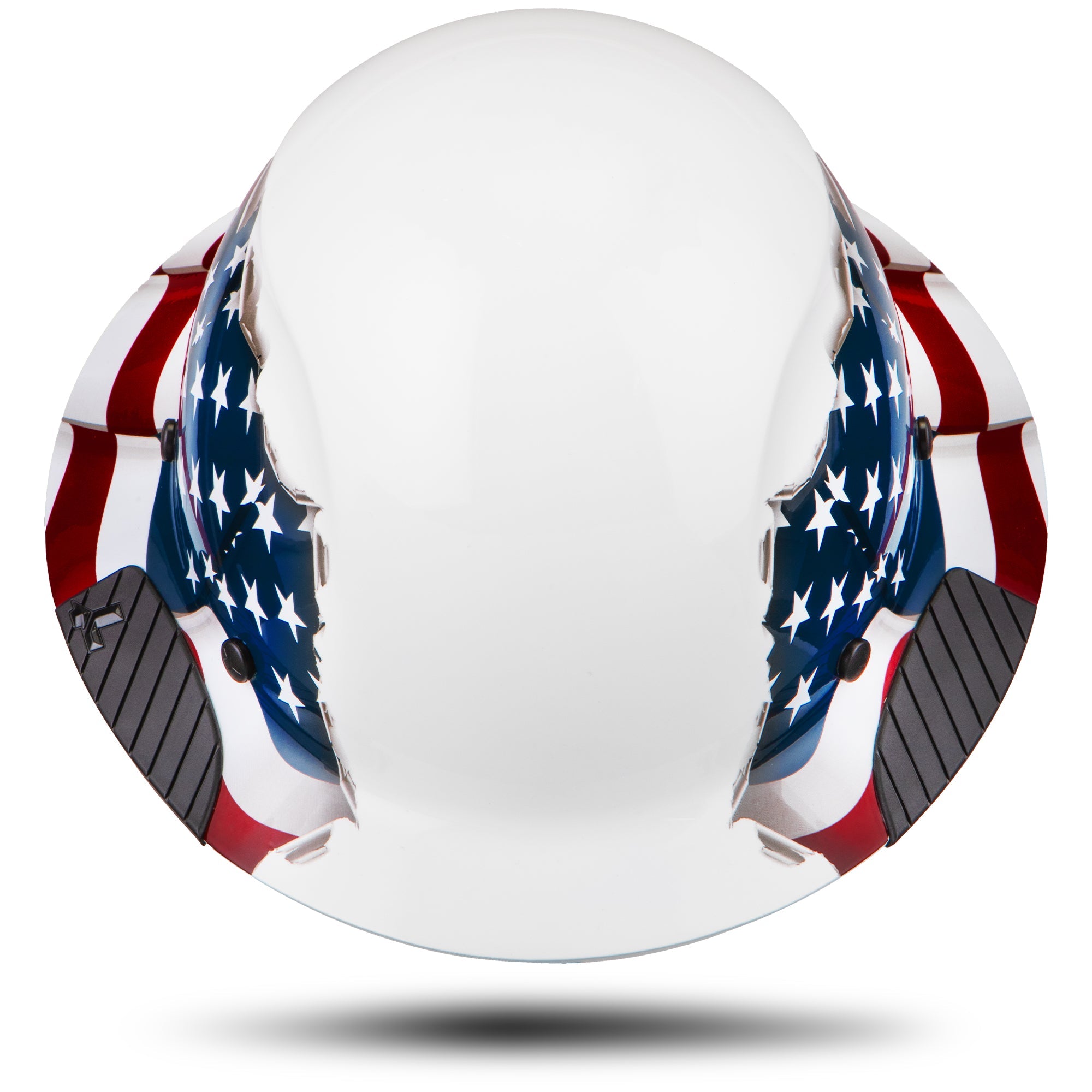 LIFT Safety DAX American Flag Full Brim Hard Hat | ANSI Type I Class G | EN 397