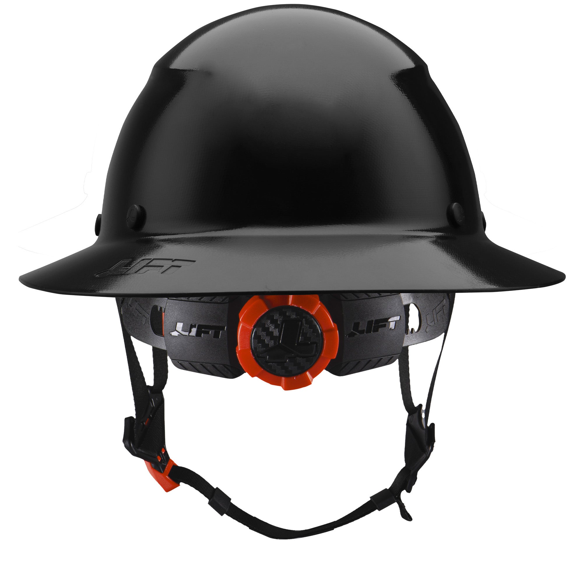 LIFT Safety DAX Full Brim Hard Hat with MIPS | Black | ANSI Type I Class G | EN 397