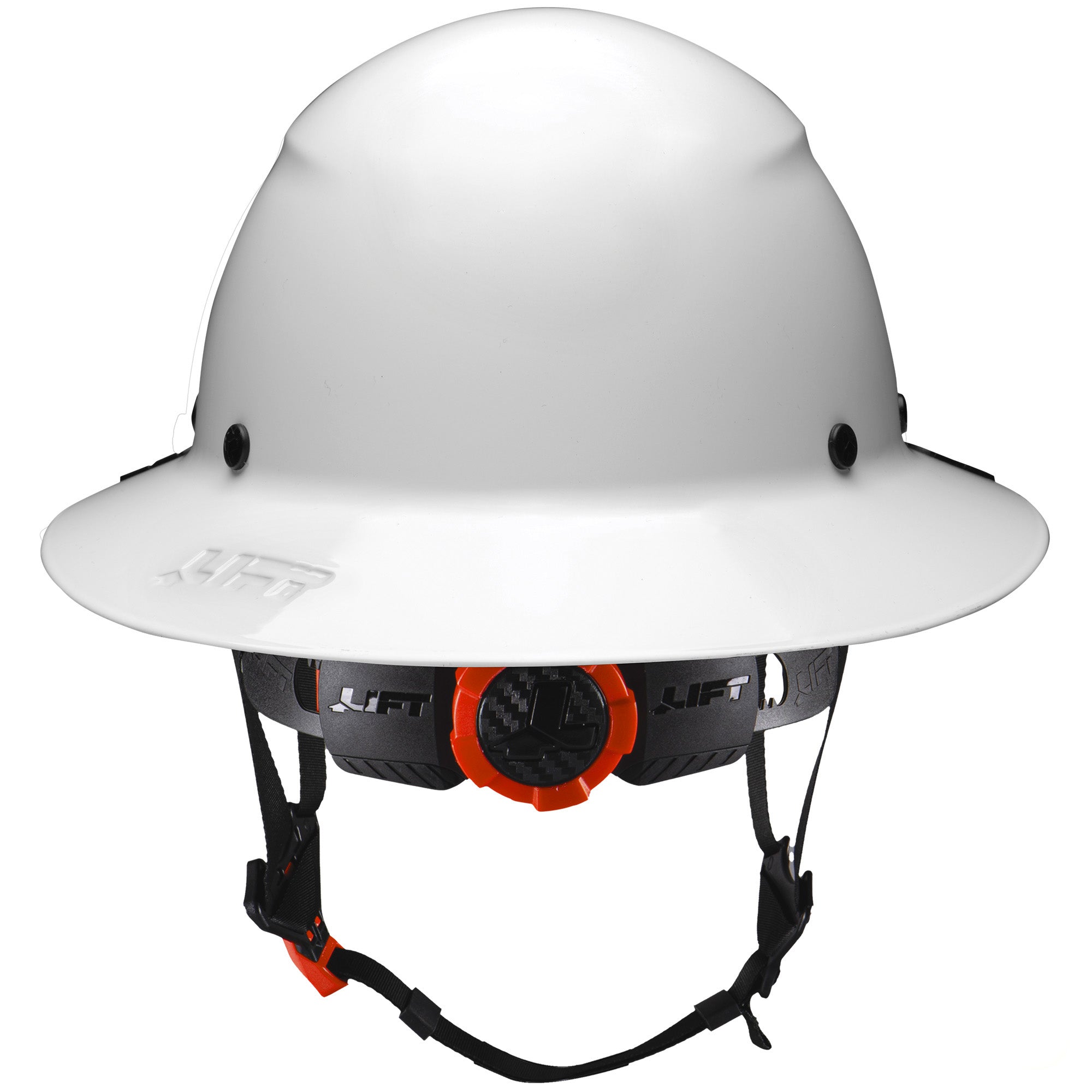 LIFT Safety DAX Full Brim Hard Hat with MIPS | White | ANSI Type I Class G