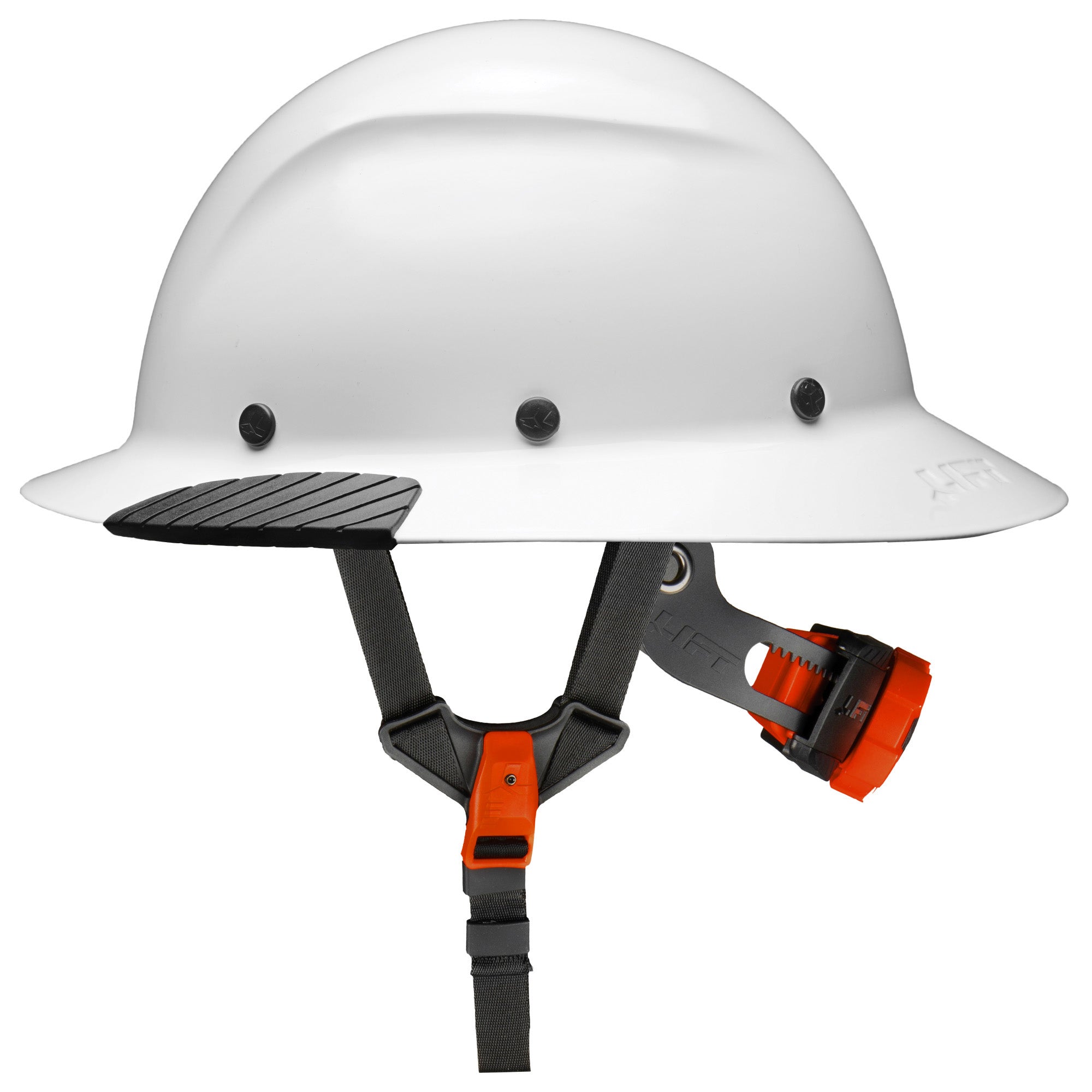 LIFT Safety DAX Full Brim Hard Hat with MIPS | White | ANSI Type I Class G