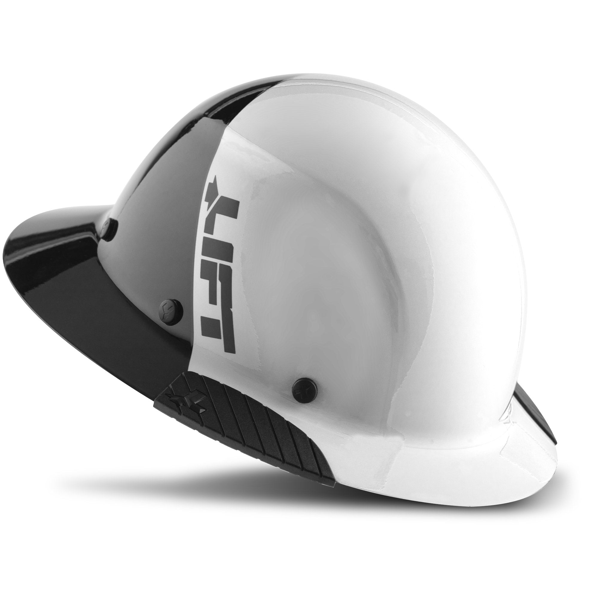 LIFT Safety DAX Fifty/50 White Full Brim Hard Hat | ANSI Type I Class G | EN 397