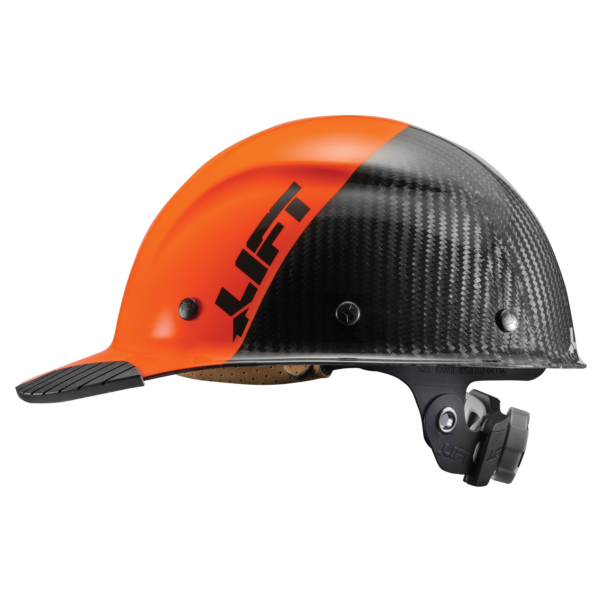 LIFT Safety DAX Fifty/50 Carbon Fiber Cap Style Hard Hat | ANSI Type I Class C | EN 397