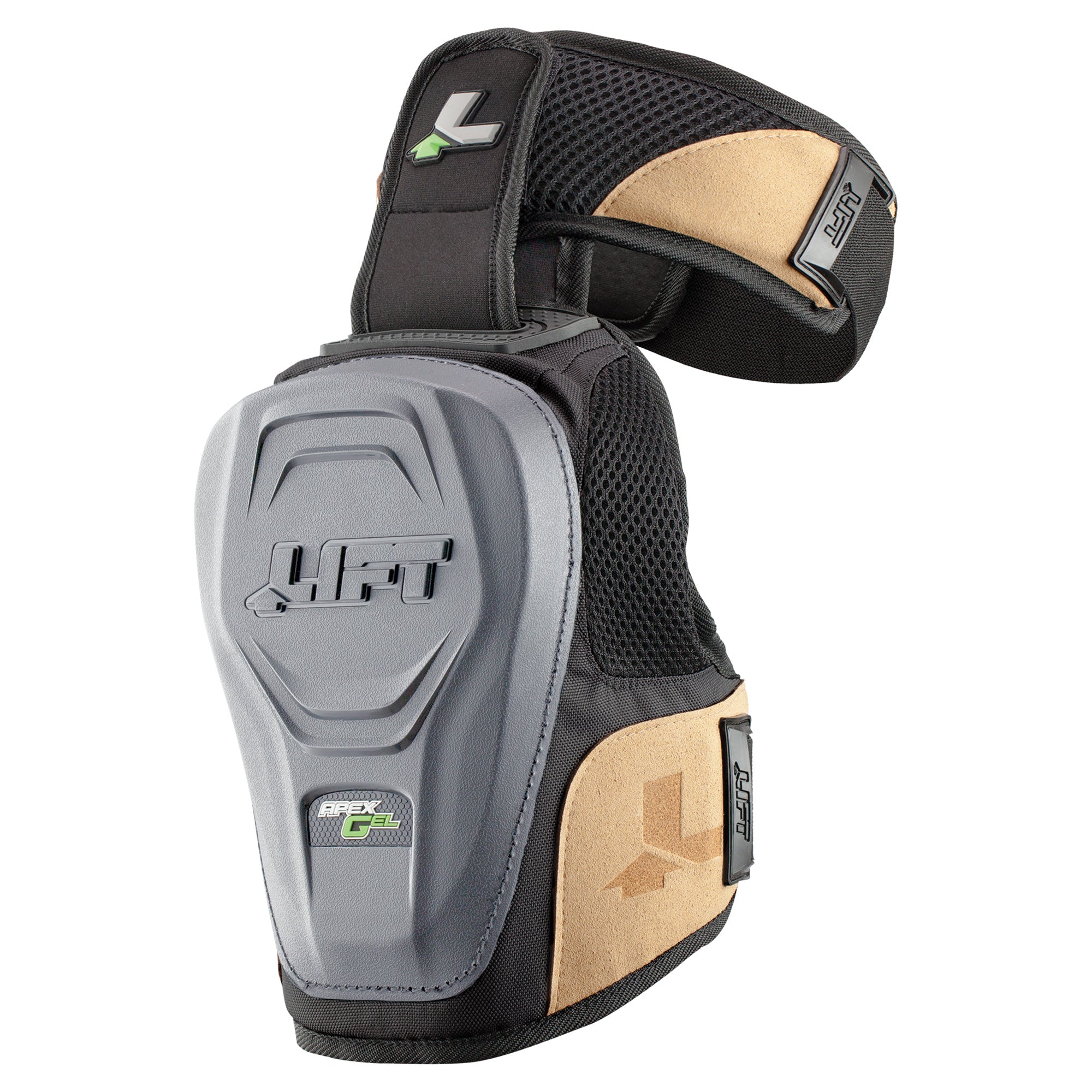 LIFT Safety APEX GEL Non-Marring Knee Guards | Internal Gel Insert | TPU Cap