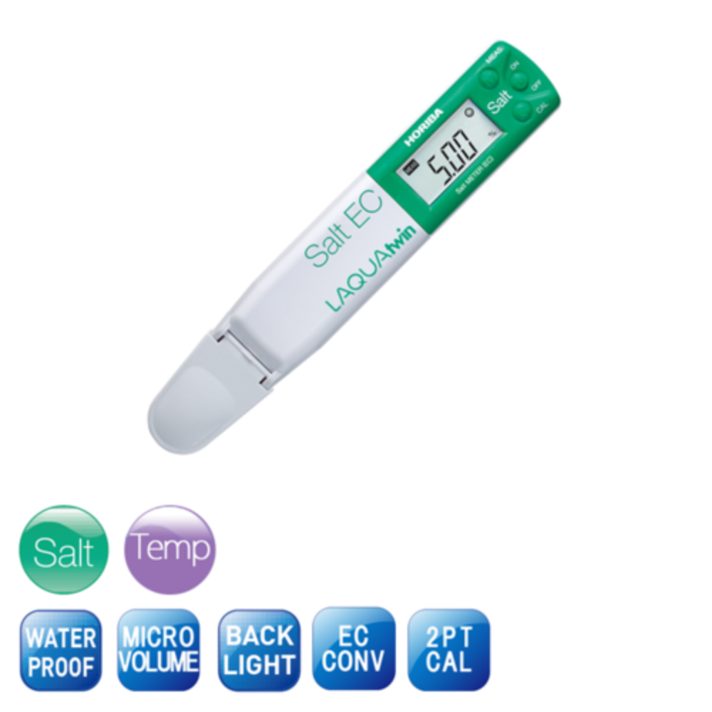 HORIBA LAQUAtwin Salt-11 Pocket Salinity Water Quality Meter-2