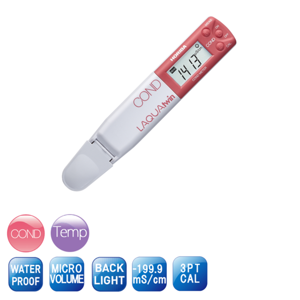 HORIBA LAQUAtwin EC-22 Pocket Conductivity Meter