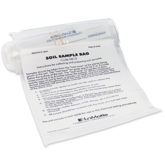 LaMotte Soil Sampling Bags - 100 Count - 0615-J -  Activated Carbon Depot.