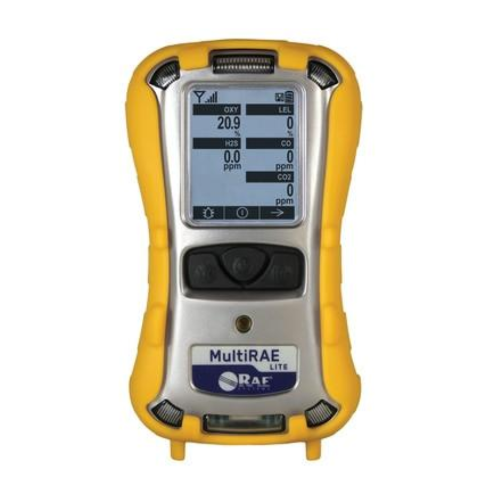 RAE Systems MultiRAE Lite Multi-Gas Detector (10.6 eV PID & Pumped Versions)