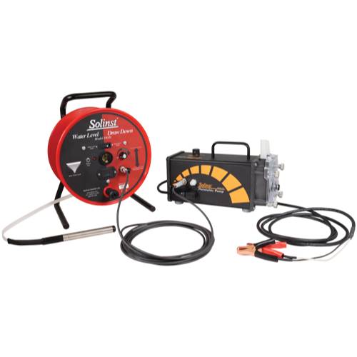 Solinst Model 410 Peristaltic Pump connected