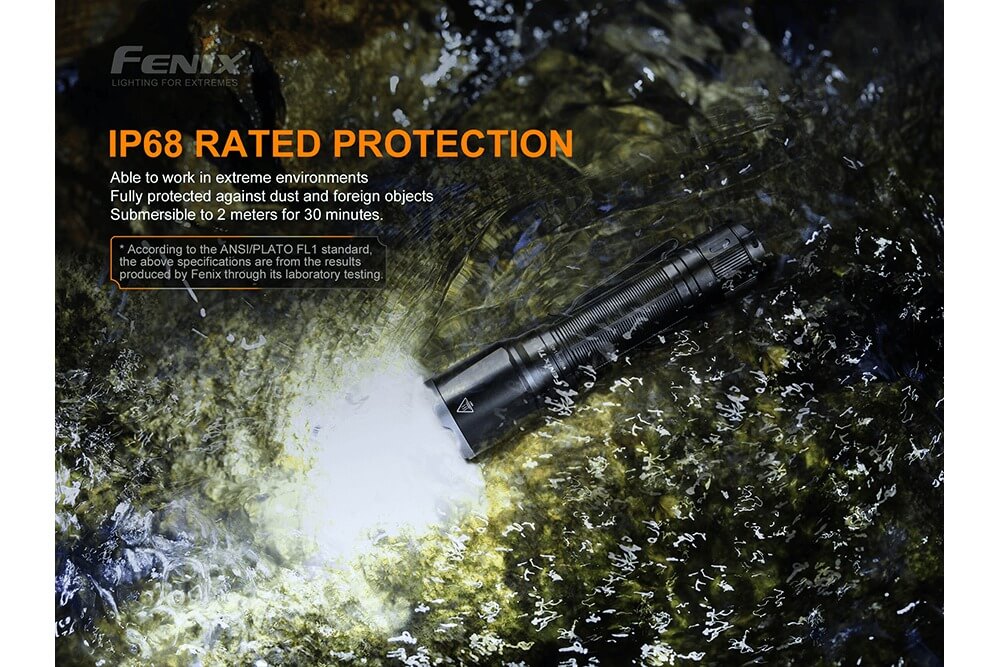 Fenix TK16 V2.0 Tactical Flashlight | 3100 Lumens | 36,100 Candela | USB-C