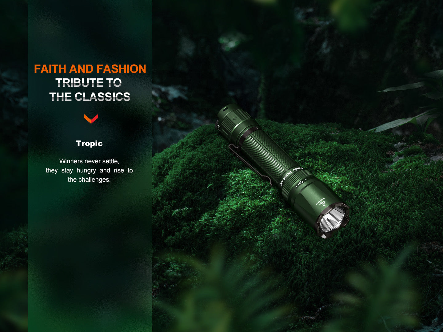Fenix TK20R UE Tactical Flashlight | 2800 Lumens | FlexiSensa | 4 Colors