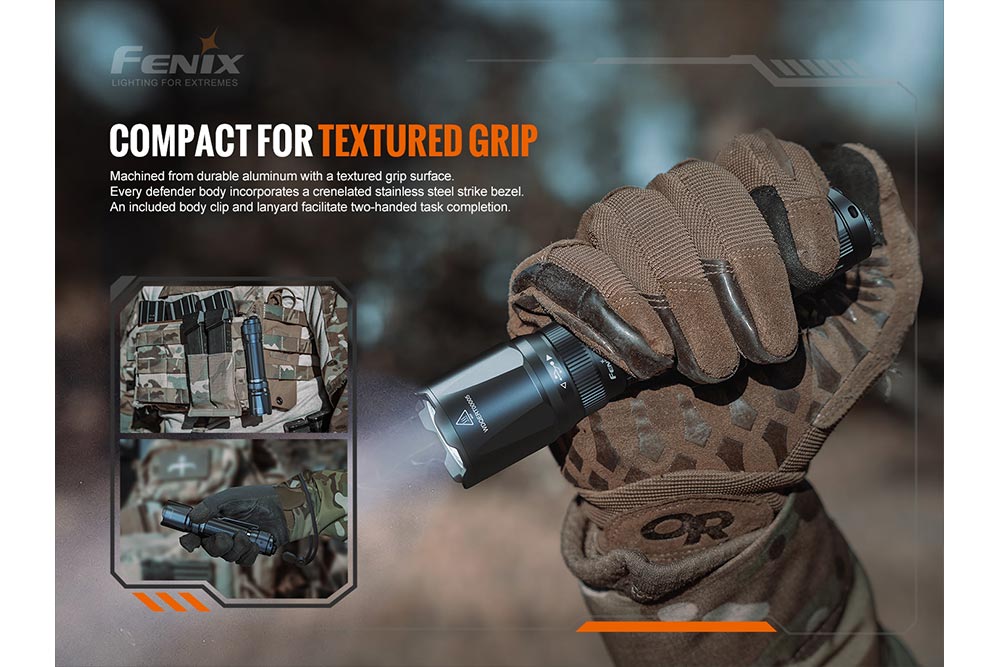 Fenix TK20R V2.0 Rechargeable Flashlight | 3000 Lumens | 1558 ft | IP68 | USB-C