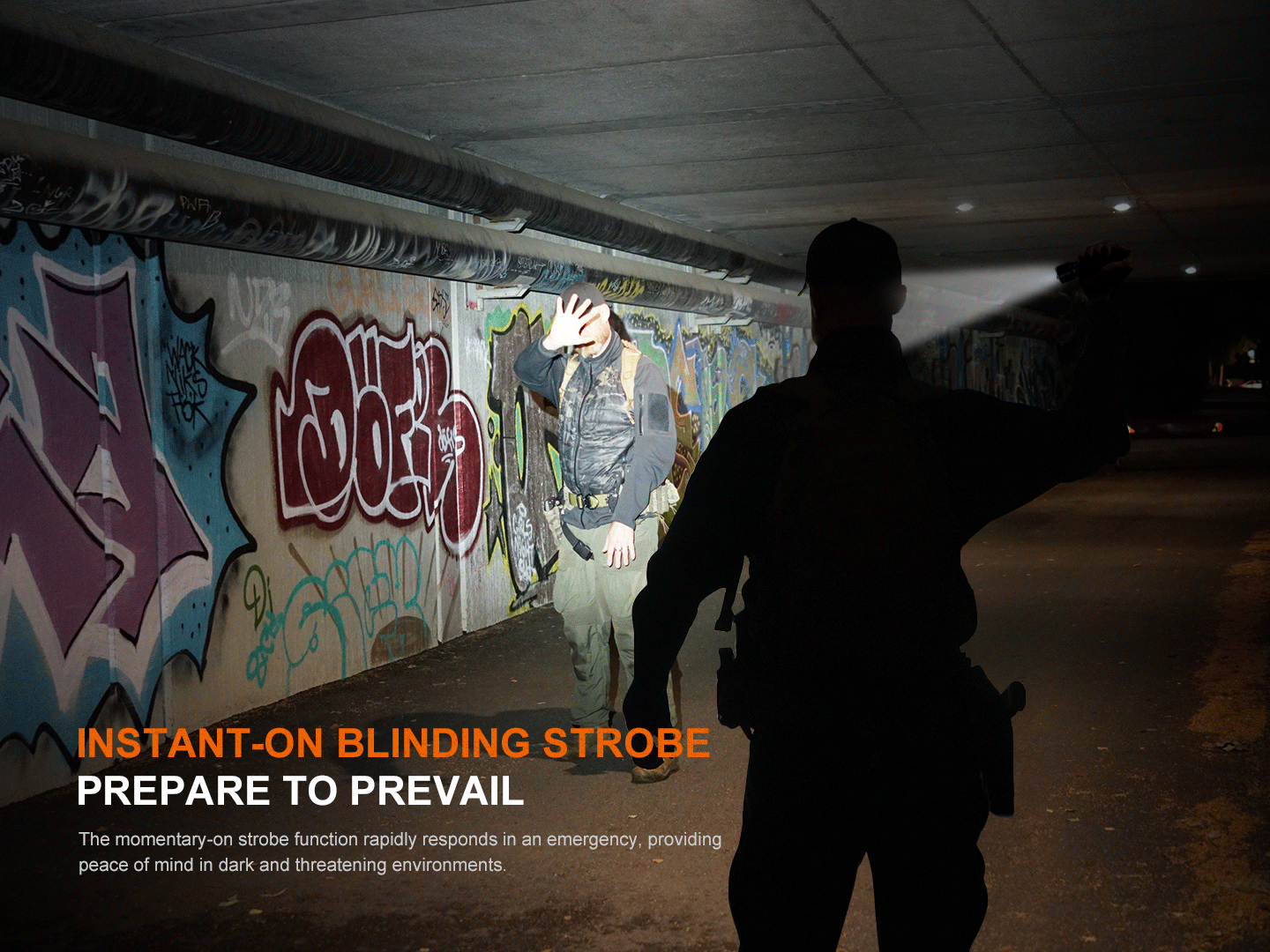 Fenix TK22R Rechargeable Tactical & Duty Flashlight | 3200 Lumens | Flexi-Sensa | IP68