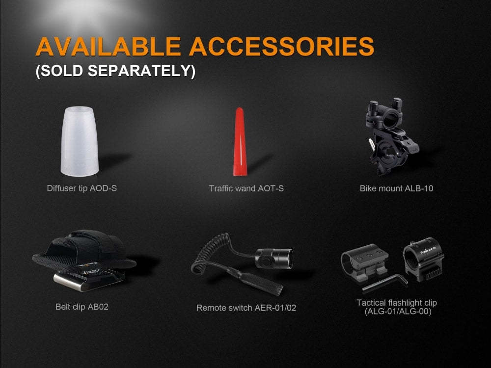 Fenix UC35 V2.0 Rechargeable EDC Flashlight | 1000 Lumens | 872 ft | CREE XP-L HI V3