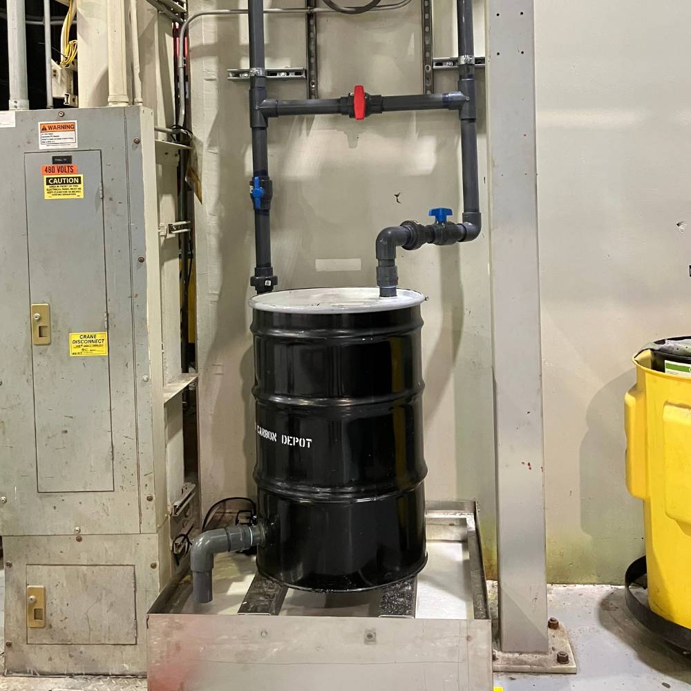 L200 Liquid Phase Activated Carbon Drum Filter