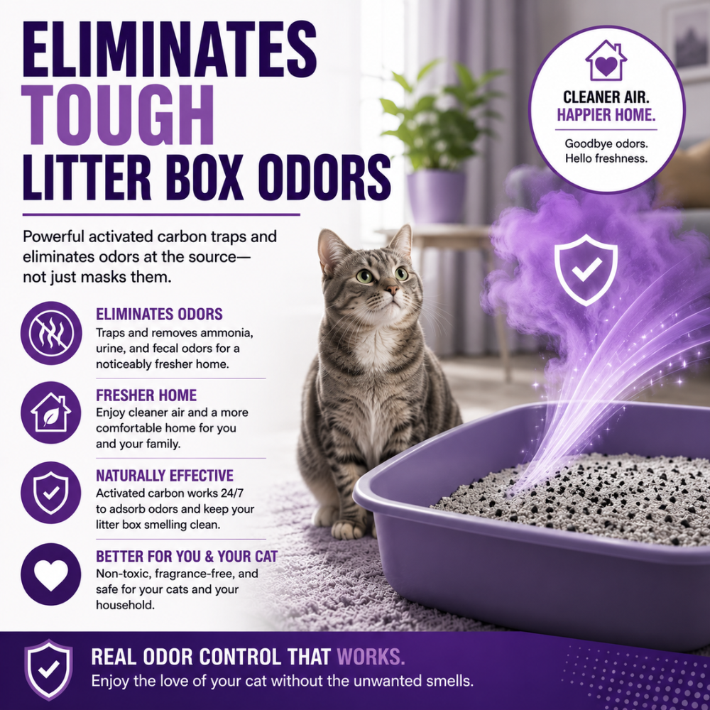 Activated Carbon for Litter Boxes