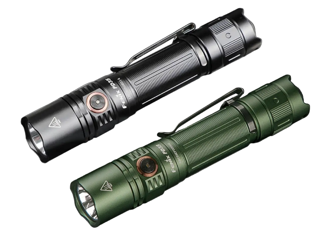 Fenix PD35 V3.0 EDC Flashlight | 1700 Lumens | SFT40 LED | Strike Bezel