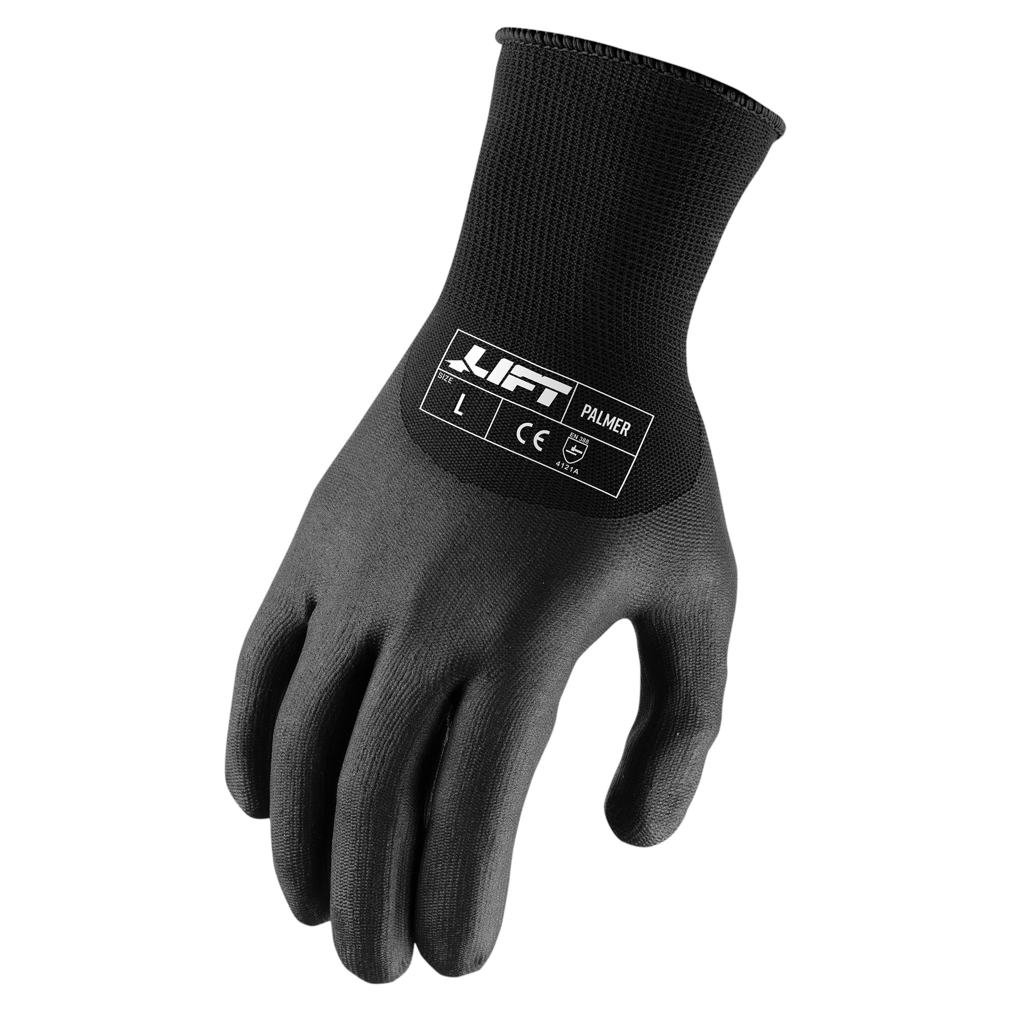 LIFT Safety Palmer Nitrile Microfoam 3/4 Dip Work Glove | EN 388 Certified