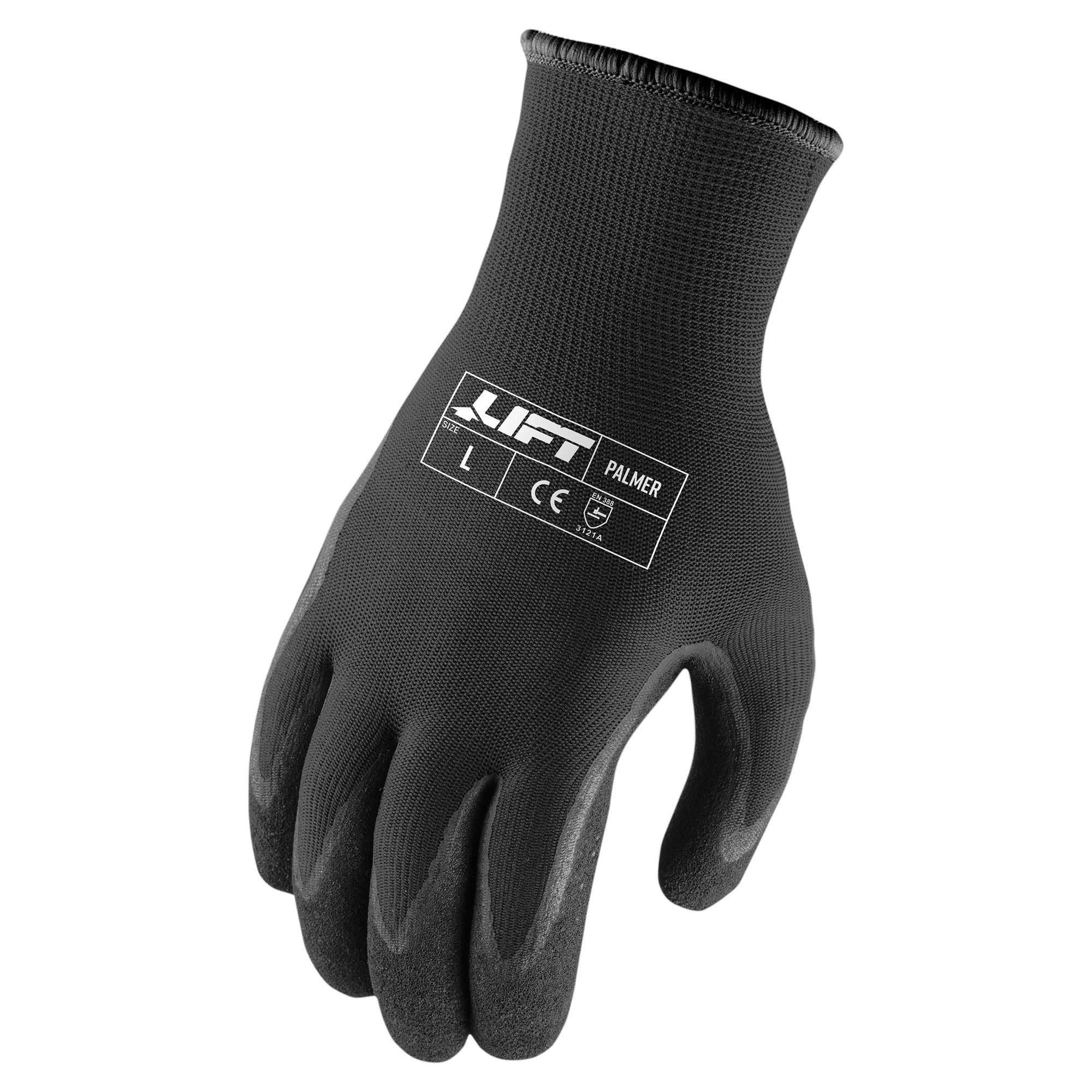 LIFT Safety Palmer Nitrile Microfoam Work Glove | Chemical Resistant | Palm Dip