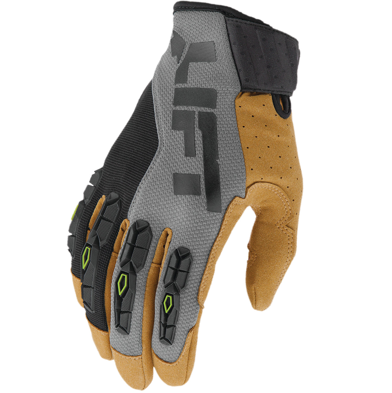 LIFT Safety HANDLER Silicone Grip Work Glove | Grey/Black