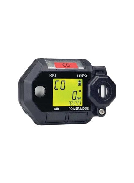 RKI GasWatch 3 Single/Dual Gas Personal Monitor O2, H2S, CO, H2, O2) -  Activated Carbon Depot.