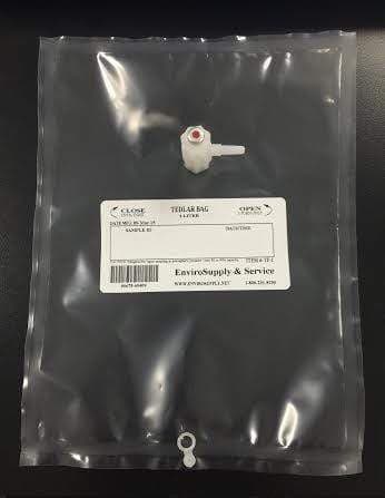 Tedlar Sampling Bags 1L - Activated Carbon Depot