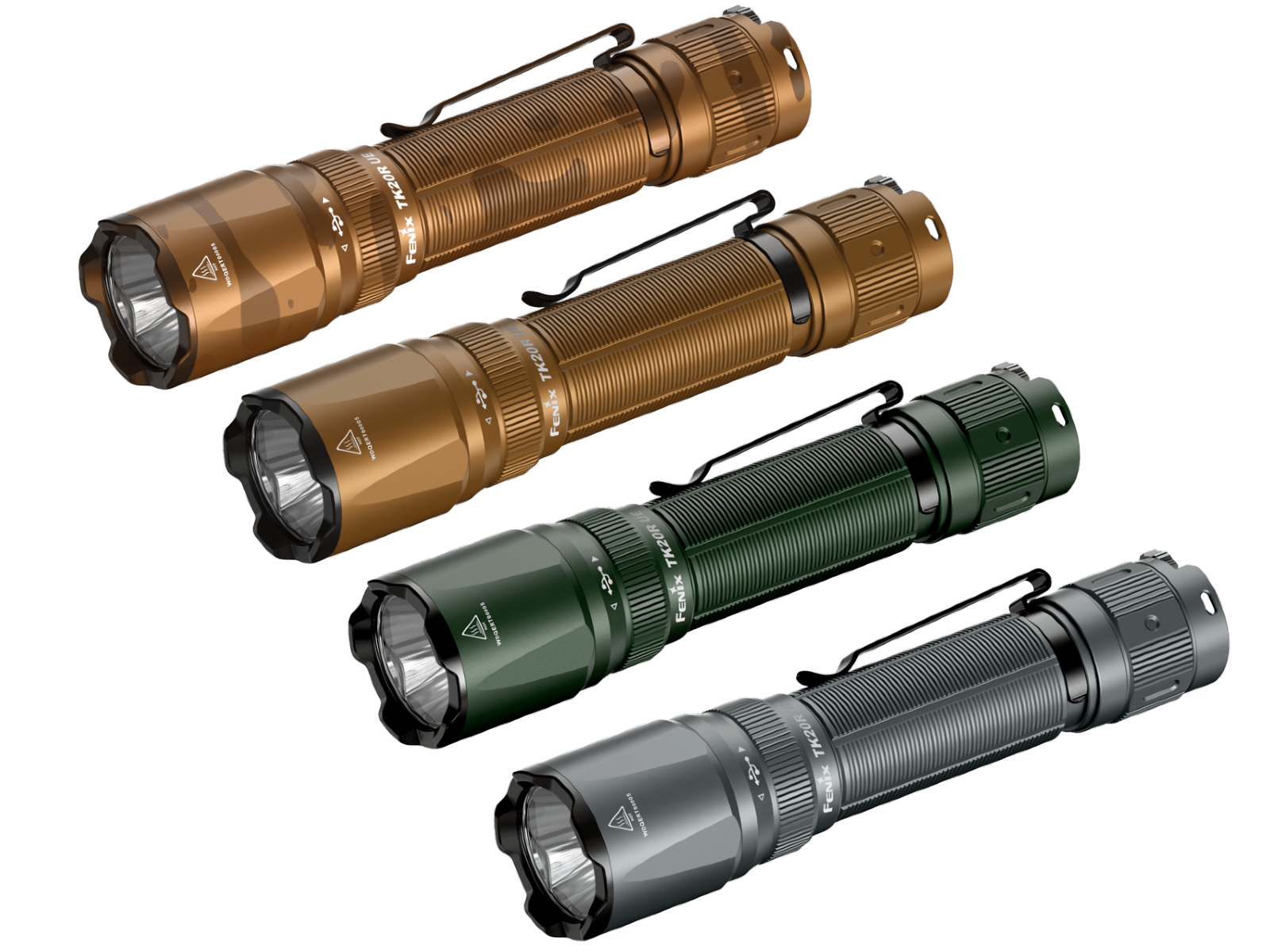 Fenix TK20R UE Tactical Flashlight | 2800 Lumens | FlexiSensa | 4 Colors
